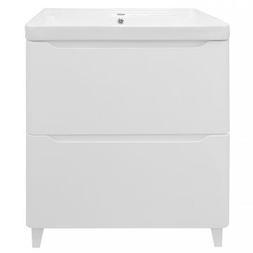 Комплект Тумба Azario LOTOS 60/2 615х475х835 напольная с раковиной Monte 60