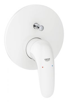 Внешняя часть смесителя для ванны GROHE Eurostyle 2015 Solid, белая луна (24047LS3)