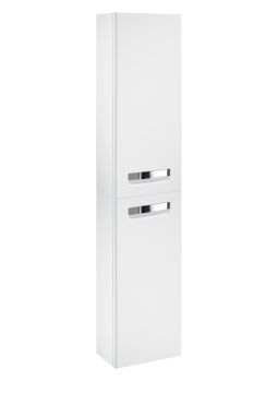Пенал подвесной Roca The Gap 35 L левый, белый глянцевый (ZRU9302884)