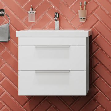 Тумба с раковиной STWORKI Копенгаген 60, белая