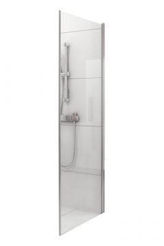 Неподвижная душевая стенка Ravak Chrome CPS-100, профиль хром, стекло прозрачное