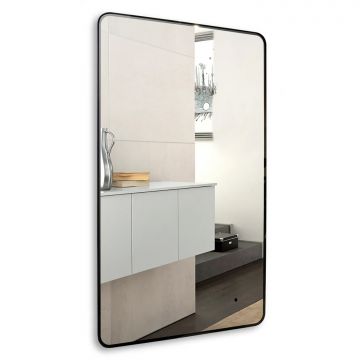 Зеркало AZARIO INCANTO 600х1000 бесконтактный сенсорный выключатель, подсветка с диммером, цвет черный (LED-00002538)