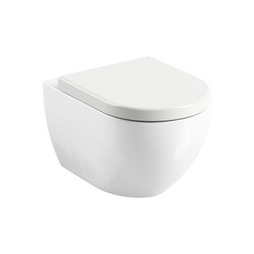Унитаз подвесной Ravak Uni Chrome Rim, без сиденья, белый (X01516)