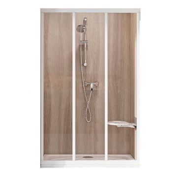 Душевая дверь Ravak Supernova ASDP3-120 стекло Transparent, профиль Белый (00VG01R2Z1)