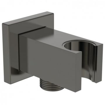Держатель Ideal Standard IDEALRAIN с подключением душевой лейки 1/2" серый матовый (BC771A5)