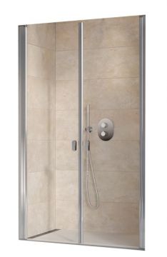 Душевая дверь Ravak Chrome CSDL2-100, профиль хром, стекло прозрачное