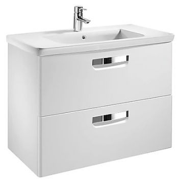 Тумба под раковину Roca The Gap 60см, подвесная, белая (ZRU9302879)