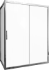 Душевой уголок STWORKI Эстерсунд 160x80 см профиль хром глянец