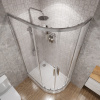 Поддон для душа STWORKI Хельсинки 120x80 L, с сифоном