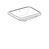 Раковина Geberit VariForm, 50х40 см, белая (500.764.01.2)