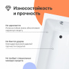 Чугунная ванна DIWO Суздаль 150x70 см, с ножками