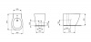 Биде напольное Ideal Standard CONNECT, с крепежом, 1 отверстие под смеситель (E799501)
