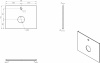 Тумба с раковиной STWORKI Копенгаген 60 белая, со столешницей Stone Energy 60 и сифоном Neo 30987065