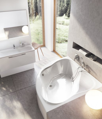 Ванна акриловая Ravak NEW DAY 140x140 белая