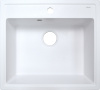 Кухонная мойка AZARIO Litos 570x505x200 искусственный мрамор, цвет Белый (CS00078321)