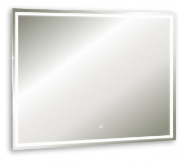 Зеркало AZARIO Ливия-7 1000х800 c подсветкой и диммером, сенсор выкл+Bluethooth (LED-00002253)