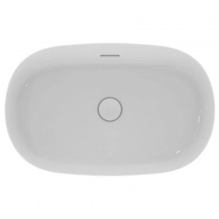 Раковина-чаша Ideal Standard Ipalyss 60 см накладная, с переливом, белый (E139701)