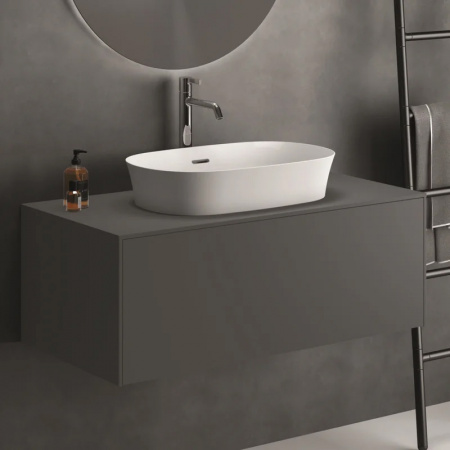 Раковина-чаша Ideal Standard Ipalyss 60 см накладная, с переливом, белый (E139701)