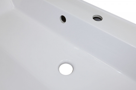 Комплект тумба Azario Velluto 80 800х450х660 подвесная, с раковиной Slim 80, белый матовый (CS00088603)