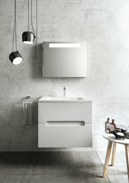 Тумба под раковину Ravak SD Classic II 80 R подвесная Белая (X000000914)