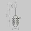 Подвесной светильник Amulet MOD555PL-L11G3K