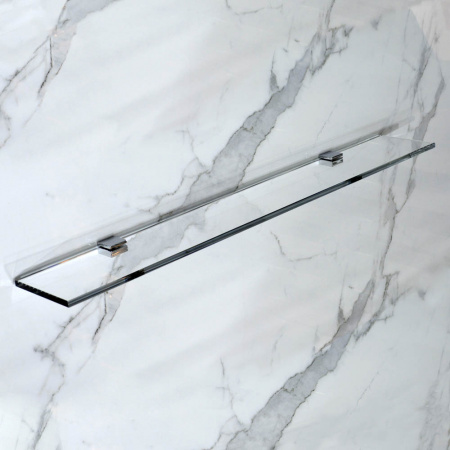 Полка STWORKI Glass Shelf 80 полкодержатели хром