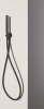 Комплект верхнего и ручного душа Ideal Standard Ideal Rain Silk Black, черный матовый (BD389XG)