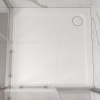 Душевой уголок STWORKI Дублин 90x90 см профиль хром матовый, прозрачное стекло, с поддоном