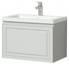 Комплект тумба Итана Verona 60 597х378х450 подвесная, с раковиной Natella 60, керамик (CS00080612)