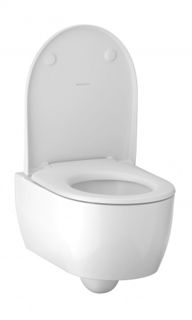 Унитаз подвесной Geberit ICON T54 безободковый, с тонким, быстрорсъемным сиденьем микролифт (500.784.01.1)