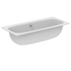 Ванна акриловая Ideal Standard i.life Duo 1800х800 пристенная, встраиваемая, белая (T476401)