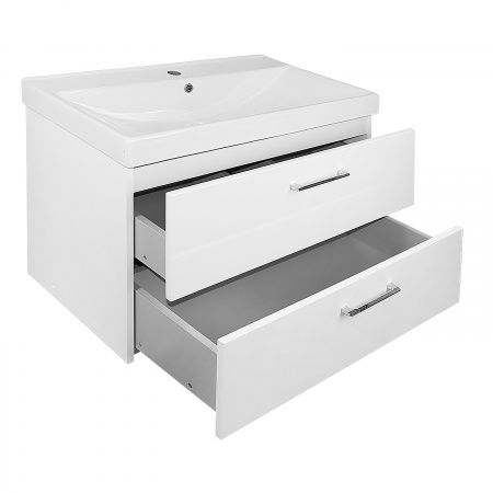 Комплект Тумба Ника 80 815х470х570 подвесная, с раковиной Tempo 80 (CS00091369)
