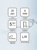 Душевой уголок Ravak Brilliant BSDPS-110/80 110х80 L стекло Transparent, профиль Хром (0ULD4A00Z1)