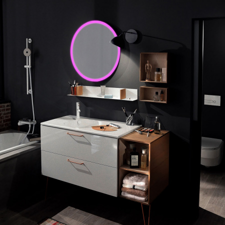 Зеркало AZARIO Perla neo - RGB D770 сенсорный выключатель, мультицвет (LED-00002610)