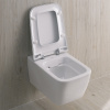 Унитаз подвесной Geberit iCon Square вертикальный смыв, закрытая форма, Rimfree (201950000)
