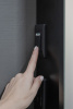 Зеркало-шкаф AZARIO Hamburg-BLACK 462х148х762 с подсветкой, механический выключатель, черный (LED-00002669)
