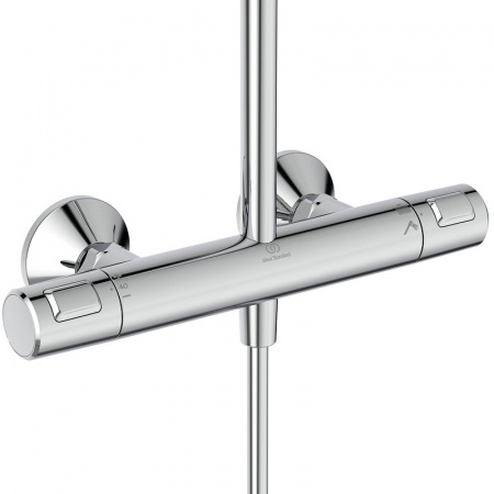 Душевая система Ideal Standard Ceratherm T25 с термостатом, хром (A7701AA)