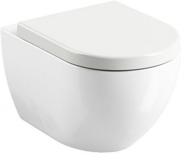 Унитаз подвесной Ravak Uni Chrome Rim, без сиденья, белый (X01516)