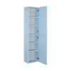 Пенал подвесной Roca DOMI универсальный, небесный синий матовый (Z.RU93.0.787.2)