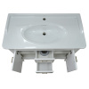 Комплект Тумба CAROLINA 100-4 (1000х880х500) патина ЗОЛОТО с раковиной Artdeco 100 (Kale) (CS00068635)