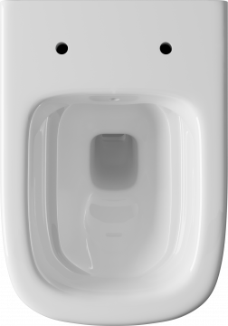 Комплект Унитаз подвесной STWORKI Карлстад 5610 безободковый + Крышка Lento 0405 с микролифтом + Инсталляция Grohe Solido 38811KFO 3 в 1 с кнопкой смыва