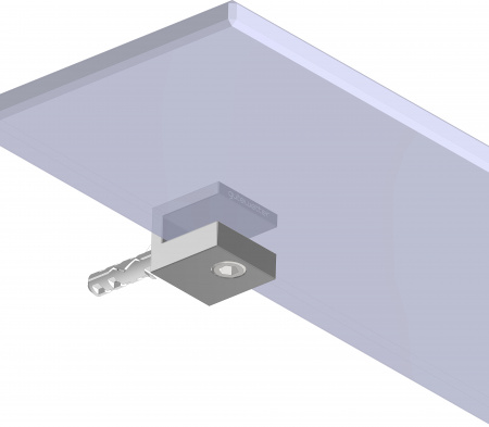 Полка STWORKI Glass Shelf 80 полкодержатели хром