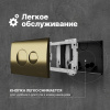 Кнопка смыва DIWO 7315 золотая