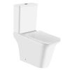 Унитаз-компакт Azario AVERO 660x360х820 напольный, безободковый с сиденьем микролифт (AZ-1213A)