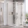 Душевой уголок Ravak Blix Slim 80x80 BLSRV2-80 профиль хром, стекло прозрачное