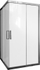 Душевой уголок STWORKI Дублин 110x110 см профиль хром глянец