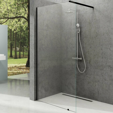 Душевая перегородка Ravak Walk-In Wall 140 профиль Черный стекло Transparent (GW9WM0300Z1)