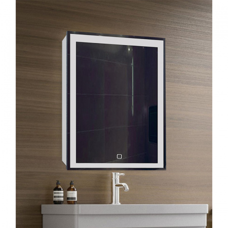 Зеркало-шкаф AZARIO Minio 1Л 600х800 c подсветкой и диммером (CS00075840)