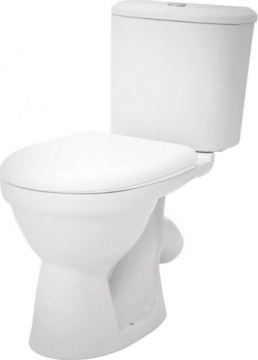 1.WH30.2.146 БОРЕАЛЬ унитаз-компакт, антивсплеск, 2 реж., soft-close