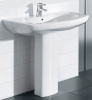 Раковина Roca DAMA SENSO 650х530х195 мм, белая (7.3275.1.100.0)